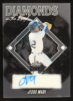 Jesus Made 2025 Leaf Metal Diamonds In The Rough Autographs #DRJM1 #27/49 RC at PristineAuction.com