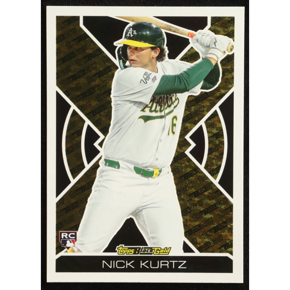 Nick Kurtz 2025 Topps Update Black Gold #BG20 RC at PristineAuction.com