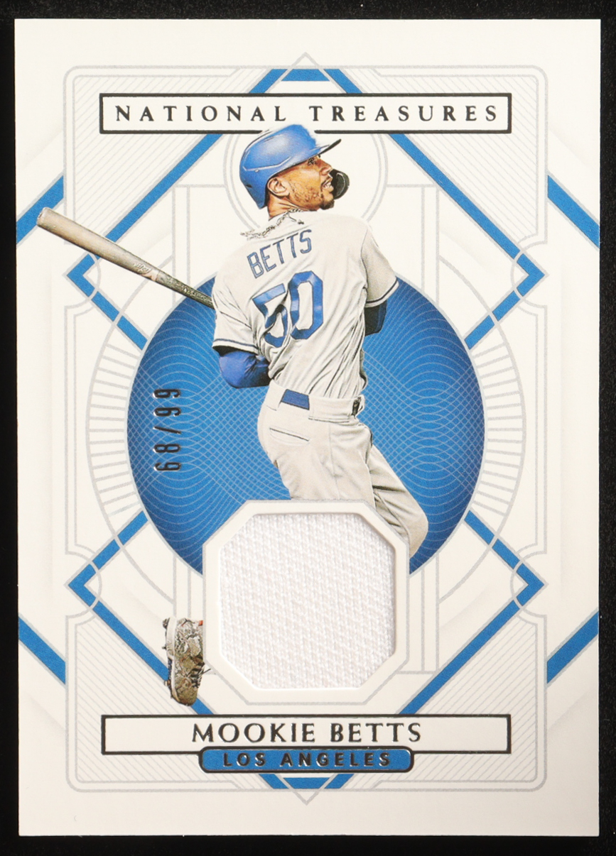 Mookie Betts 2021 Panini National Treasures #85 #68/99 at PristineAuction.com Mookie Betts 2021 Panini National Treasures #85 #68/99 at PristineAuction.com