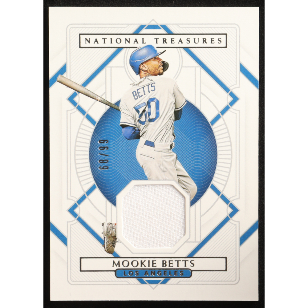 Mookie Betts 2021 Panini National Treasures #85 #68/99 at PristineAuction.com
