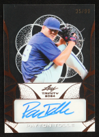 Payton Tolle 2024 Leaf Trinity Clear Bronze Foil Autographs #CAPTI #35/99 RC at PristineAuction.com