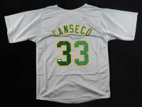 Jose Canseco Signed Jersey Inscribed "86 AL ROY" (JSA) at PristineAuction.com