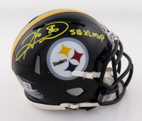 Hines Ward Signed Steelers Speed Mini Helmet Inscribed "SB XL MVP" (Beckett) at PristineAuction.com