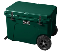 YETI Tundra Haul Wheeled Cooler in Black Forest Green at PristineAuction.com