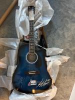 Ashthorpe C85 Guitar - Autographed by Jordan Davis and Joey Logano at PristineAuction.com