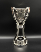 NASCAR Cup Series Mini Trophy Replica with 2025 Champion (Kyle Larson) at PristineAuction.com