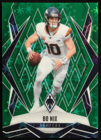Bo Nix 2025 Panini Phoenix Green Winter #83 #071/149 at PristineAuction.com