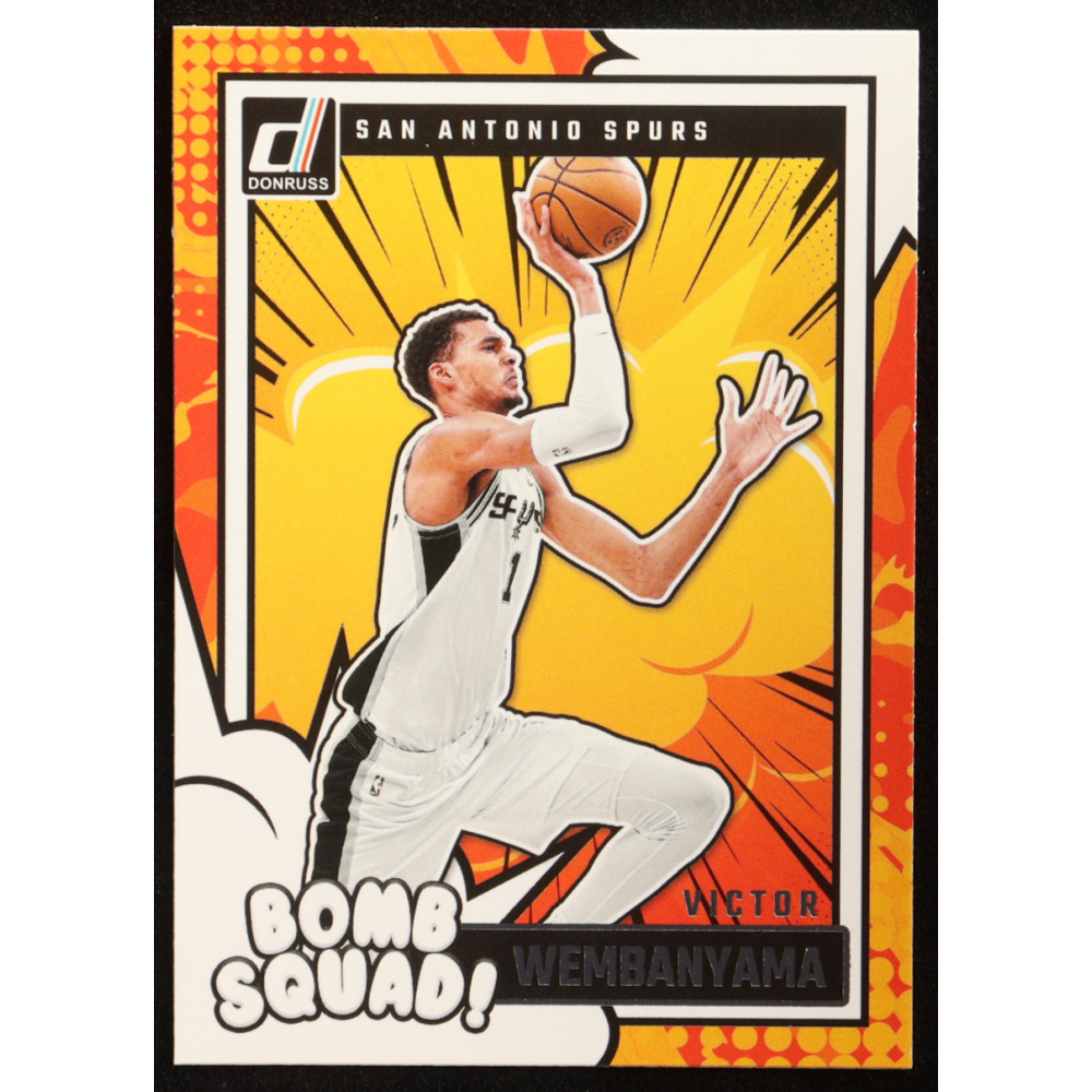 Victor Wembanyama 2024-25 Donruss Bomb Squad #6 at PristineAuction.com