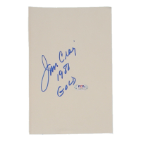 Jim Craig Signed Cut Inscribed "1980 Gold" (PSA) at PristineAuction.com