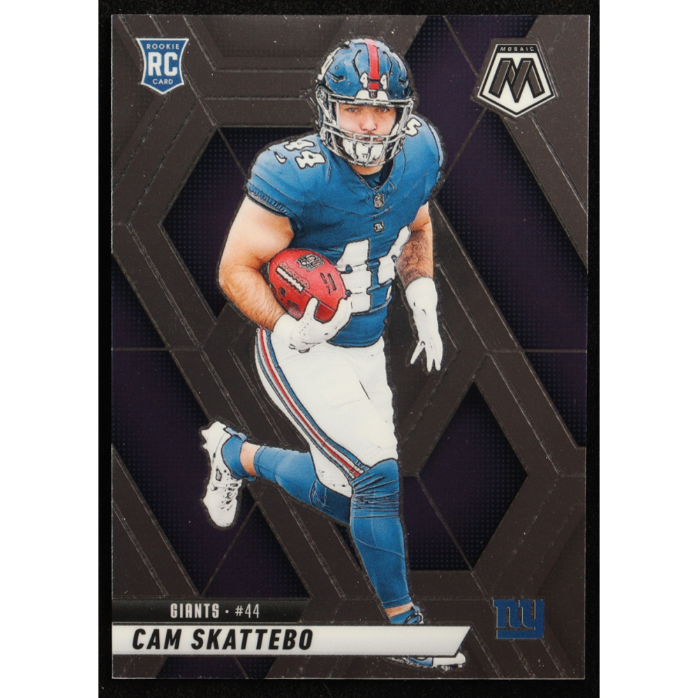 Cam Skattebo 2025 Panini Mosaic #305 RC at PristineAuction.com