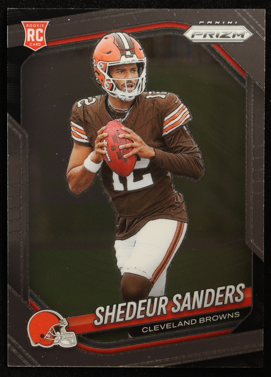 Shedeur Sanders 2025 Panini Prizm #302 RC at PristineAuction.com Shedeur Sanders 2025 Panini Prizm #302 RC at PristineAuction.com