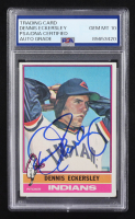 Dennis Eckersley Signed 1976 Topps #98 RC (PSA | Autograph Graded PSA 10) at PristineAuction.com