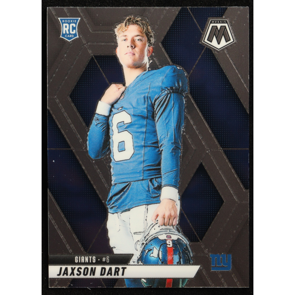 Jaxson Dart 2025 Panini Mosaic #288 RC at PristineAuction.com