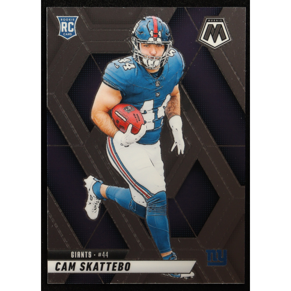 Cam Skattebo 2025 Panini Mosaic #305 RC at PristineAuction.com