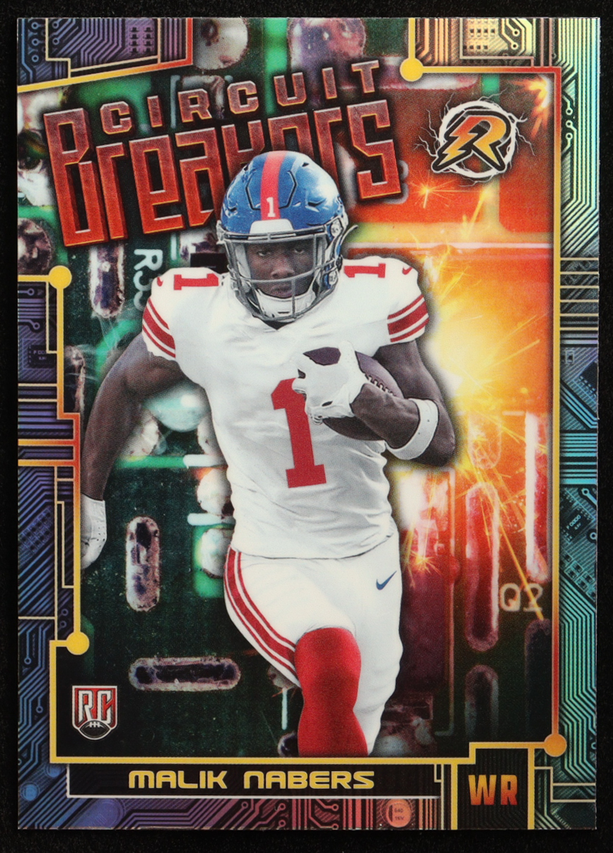 Malik Nabers 2024 Topps Resurgence Circuit Breakers #CB2 RC at PristineAuction.com Malik Nabers 2024 Topps Resurgence Circuit Breakers #CB2 RC at PristineAuction.com