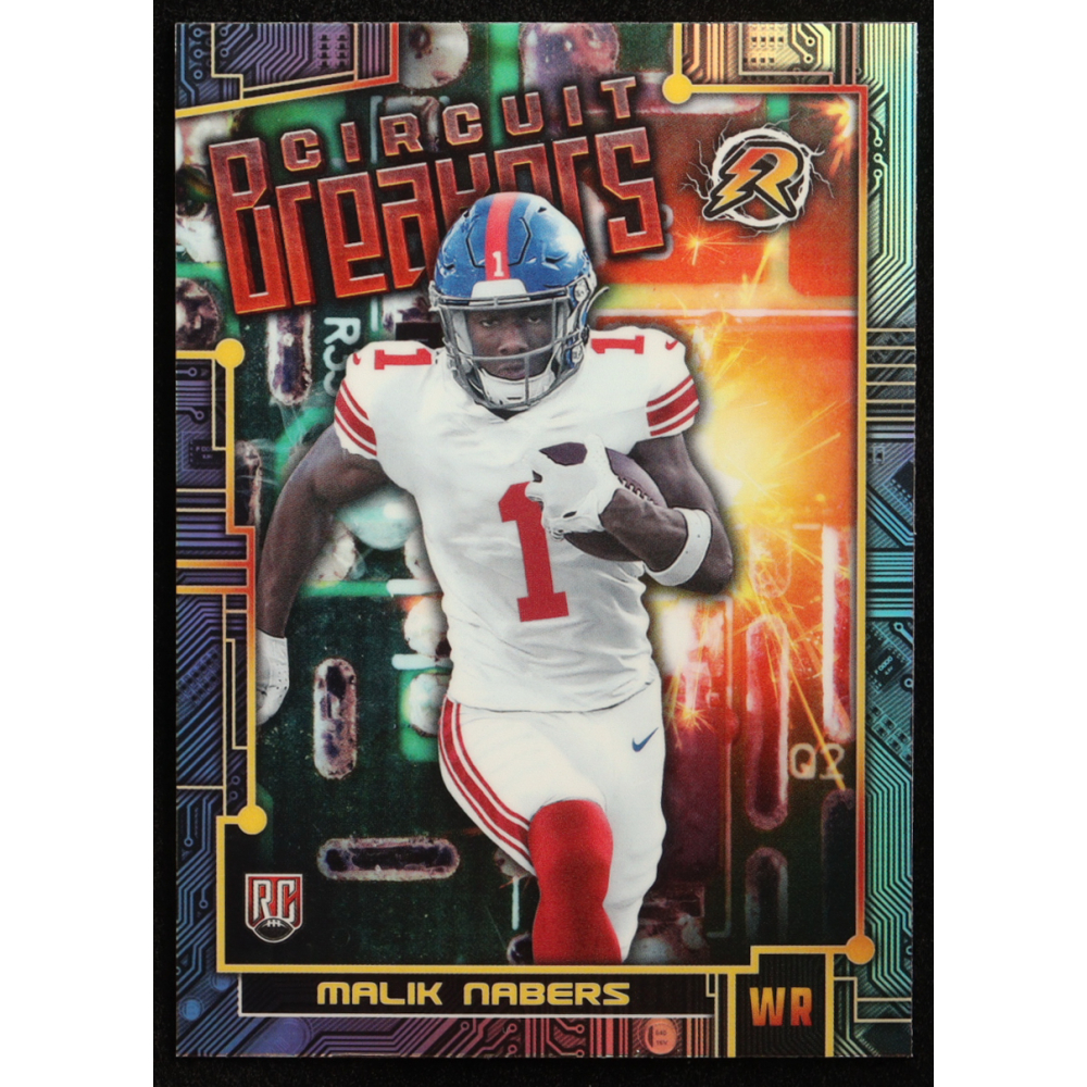 Malik Nabers 2024 Topps Resurgence Circuit Breakers #CB2 RC at PristineAuction.com