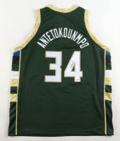 Giannis Antetokounmpo Signed Jersey (JSA) at PristineAuction.com