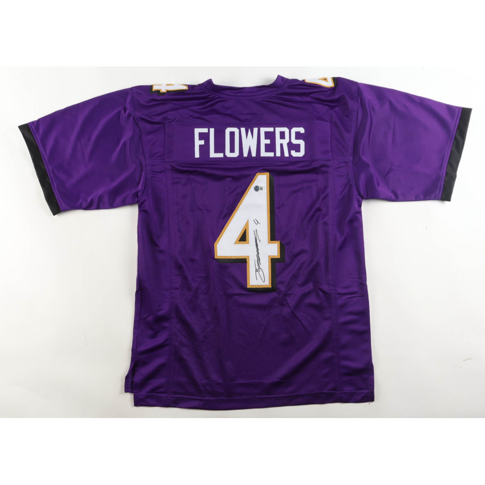 Zay Flowers Signed Jersey (Beckett) at PristineAuction.com