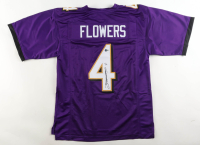 Zay Flowers Signed Jersey (Beckett) at PristineAuction.com