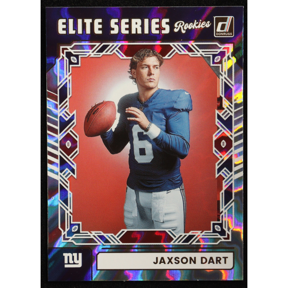 Jaxson Dart 2025 Donruss The Elite Series Rookies #30 RC at PristineAuction.com