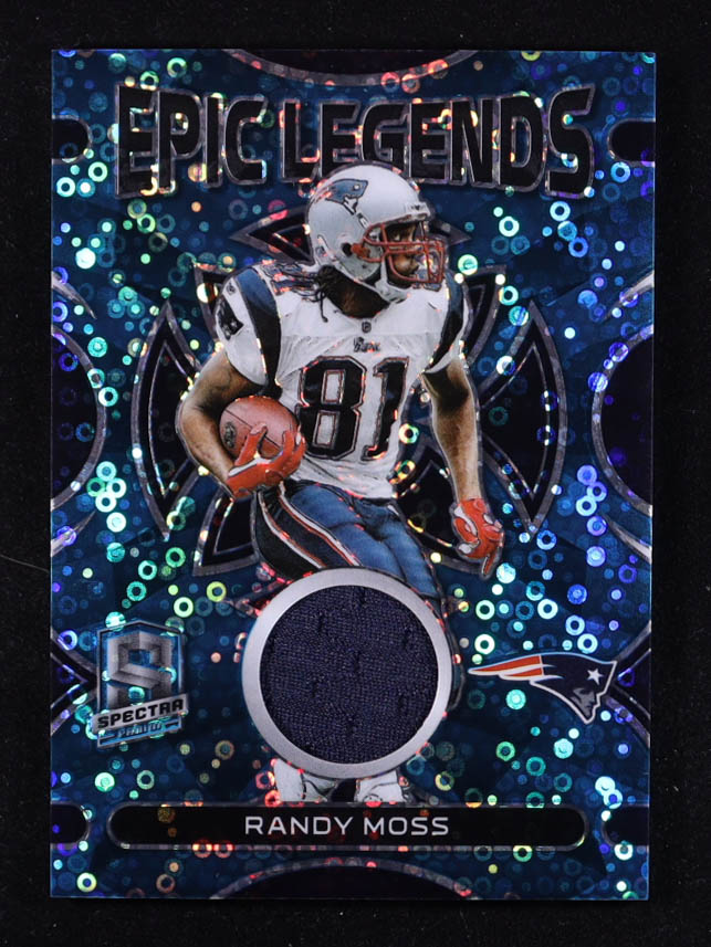 Randy Moss 2023 Panini Spectra Epic Legends Materials Neon Blue #20 #29/60 at PristineAuction.com Randy Moss 2023 Panini Spectra Epic Legends Materials Neon Blue #20 #29/60 at PristineAuction.com