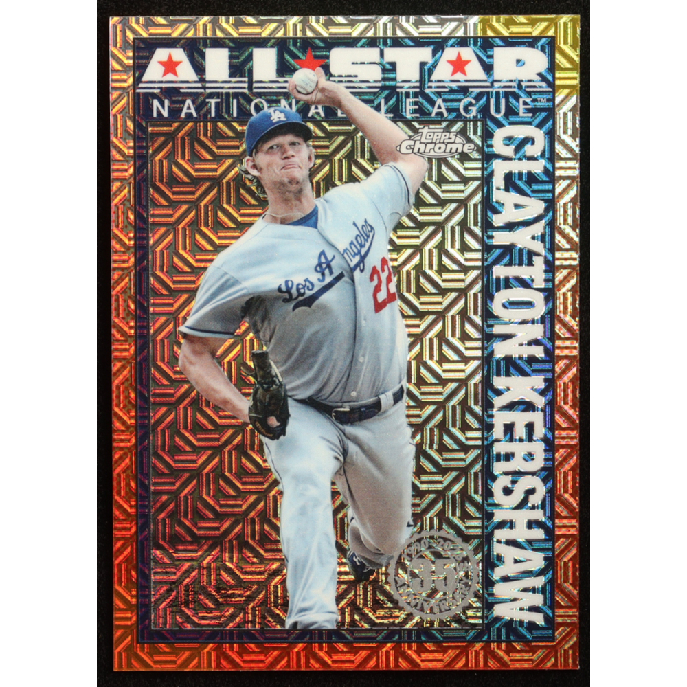 Clayton Kershaw 2025 Topps '90 Topps Silver Pack Chrome All Star #90ASC27 at PristineAuction.com