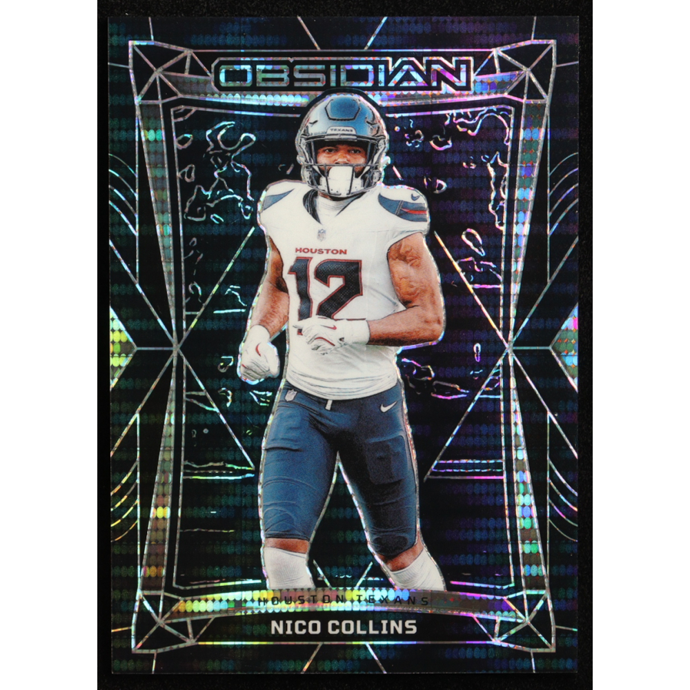 Nico Collins 2024 Panini Obsidian #75 at PristineAuction.com
