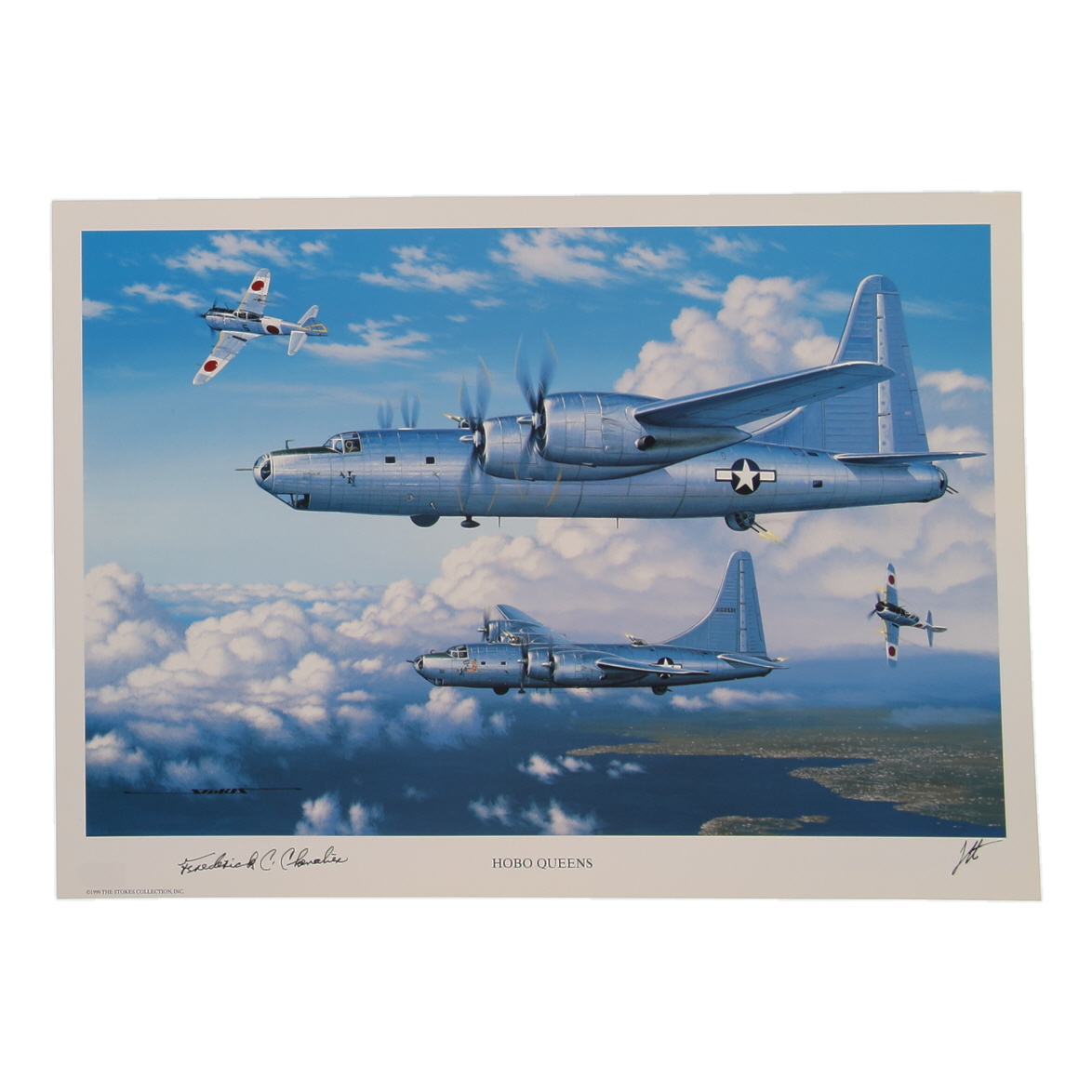 Frederick C. Chevalier Signed Stan Stokes "Hobo Queens" Lithograph (AIV) at PristineAuction.com Frederick C. Chevalier Signed Stan Stokes "Hobo Queens" Lithograph (AIV) at PristineAuction.com