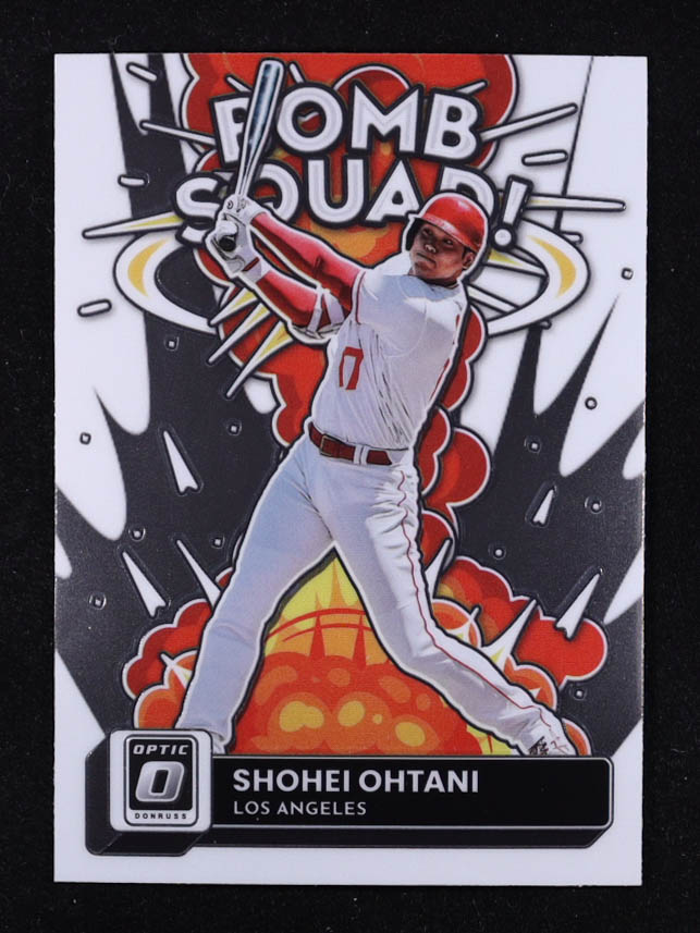 Shohei Ohtani 2022 Donruss Optic Bomb Squad #3 at PristineAuction.com Shohei Ohtani 2022 Donruss Optic Bomb Squad #3 at PristineAuction.com
