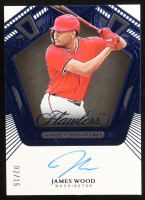 James Wood 2025 Panini Flawless Shadow Signatures Sapphire #18 02/15 at PristineAuction.com