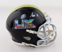 Kayshon Boutte Signed Super Bowl LX Logo Speed Mini Helmet (Beckett) at PristineAuction.com