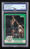 Larry Bird Signed 1984 Star Co 1980 Rookie Of The Year #3 (PSA | Autograph Graded PSA 9) at PristineAuction.com