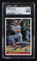 Pete Rose Signed 1984 Donruss #61 (CGC) at PristineAuction.com