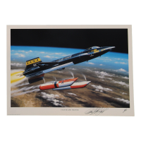 William Knight Signed Stan Stokes "Faster and Higher" Lithograph (AIV) at PristineAuction.com
