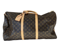 Louis Vuitton Classic Monogram Bandouliere Keepall 60 - Betty Jane France Collection at PristineAuction.com