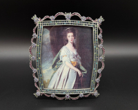 Jay Strongwater Elizabeth Tiara Picture Frame at PristineAuction.com
