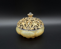 Jay Strongwater Arabesque Trinket Dish at PristineAuction.com