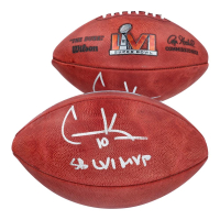 Cooper Kupp Signed "The Duke" Super Bowl LVI Logo Football Inscribed "SB LVI MVP" (Fanatics) at PristineAuction.com