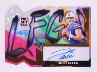 Josh Allen 2024 Leaf Pro Set Pure LFG Clear Bronze Die-Cut Autographs #LFGJA1 #1/1 RC at PristineAuction.com