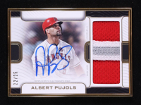 Albert Pujols 2023 Topps Definitive Collection Framed Autograph Patches #FACAP #22/25 at PristineAuction.com