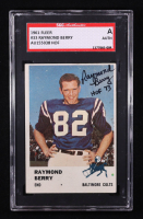 Raymond Berry Signed 1961 Fleer #33 Inscribed "HOF 73" (SGC Encapsulated) at PristineAuction.com