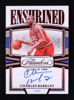 Charles Barkley 2022-23 Panini Flawless Enshrined Signatures Ruby #1 #11/15 at PristineAuction.com