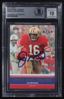 Joe Montana Signed 2011 Topps Super Bowl Legends #SBL-XIX (BGS | Autograph Graded BGS 10) at PristineAuction.com