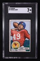 Tom Landry 1951 Bowman #20 RC (SGC 7) at PristineAuction.com