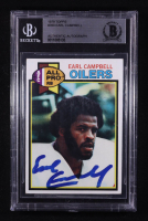 Earl Campbell Signed 1979 Topps #390 RC (BGS Encapsulated) at PristineAuction.com