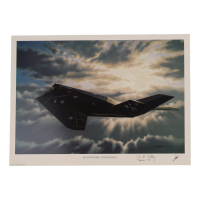 Alton Whitney Signed Stan Stokes "Second Wave To Baghdad" Lithograph Inscribed "Bandit 150" (AIV) at PristineAuction.com