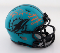 Ricky Williams Signed Dolphins Rave Alternate Speed Mini Helmet (Wilder) at PristineAuction.com