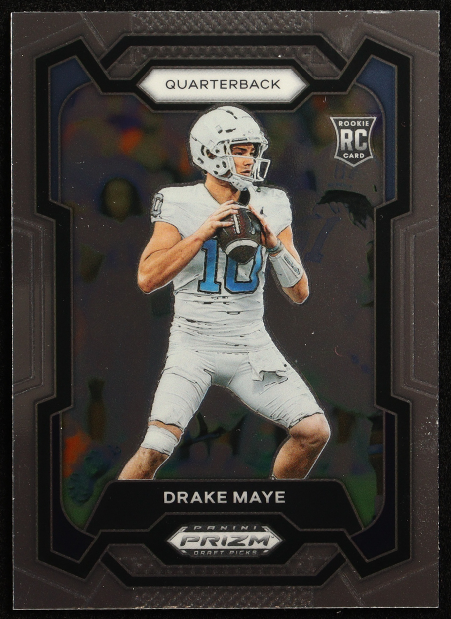 Drake Maye 2024 Panini Prizm Draft Picks #103 RC at PristineAuction.com Drake Maye 2024 Panini Prizm Draft Picks #103 RC at PristineAuction.com