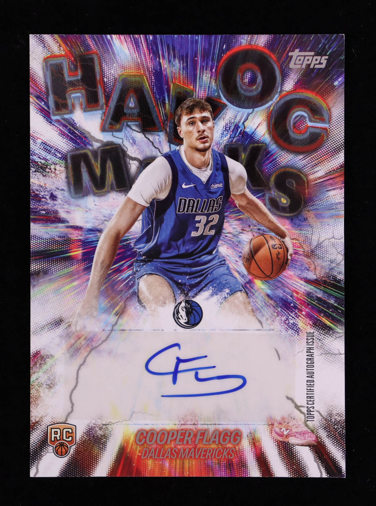 Cooper Flagg 2025-26 Topps Havoc Marks #HMCF RC at PristineAuction.com Cooper Flagg 2025-26 Topps Havoc Marks #HMCF RC at PristineAuction.com