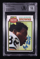 Ozzie Newsome Signed 1979 Topps #308 RC Inscribed "HOF 99" (BGS Encapsulated) at PristineAuction.com